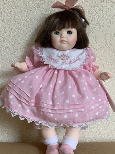 Paulinettes Doll - Happy Birthday Girl Doll - 10 Inches Tall
