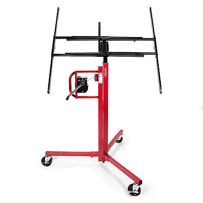 Drywall Panel Lifter Lift Jack Hanging Hoist - 11' Red