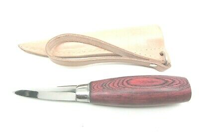 Ramelson Sloyd Carving Knife With Leather Sheath Whittling Wood Carving Tools