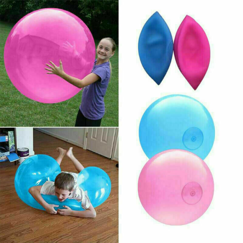 4 Color Bubble Ball Inflatable Fun Ball Outdoor Amazing Super Wubble Bubble Ball
